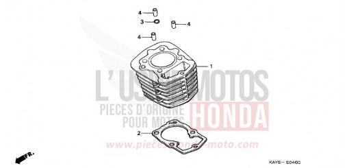 CYLINDRE NX125S de 1995